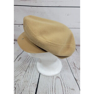 Totes United Hunters Cap Chestnut Fleece Cabbie Newsboy‎ Hat Men's Size Medium